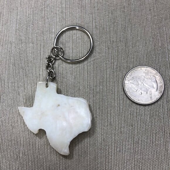 Handcrafted Texas Rock Keychain - Picture 2 of 4